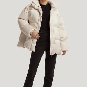 Oversized Hooded Puffer Jacket